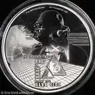 2023 Niue Star Wars Darth Vader Dark Side 3 oz Silver Color Proof Coin in OGP physical Themes & Pop Culture New Zealand Mint