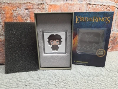 2021 Chibi™ THE LORD OF THE RINGS™ Series – Frodo Baggins 1oz Silver Coin