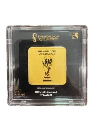 FIFA World Cup Qatar 2022 - 50 g Gold Bullion Bar