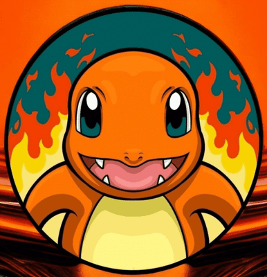 Pokemon Gotta Catch 'Em All CHARMANDER Enameled 1 oz Silver Round Coin charizard