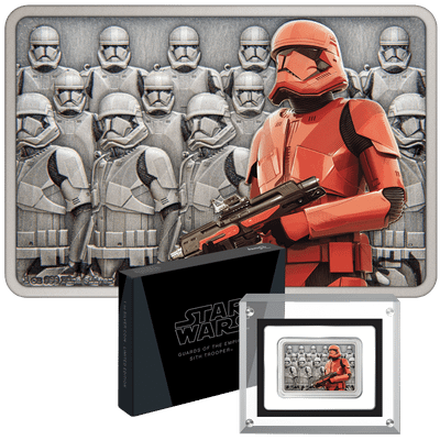 2021 - Star Wars Guard of The Empire Sith Trooper Silver Coin 1oz 999