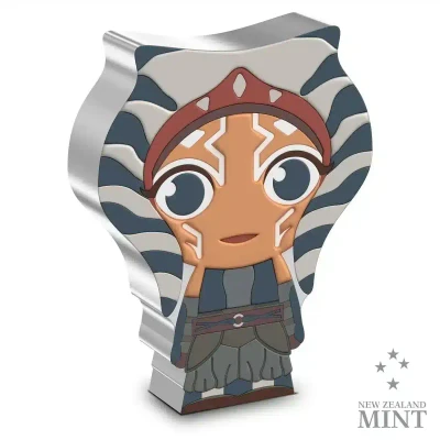 2023 Niue Star Wars The Mandalorian Ahsoka Tano 1oz Silver Chibi Coin physical Chibi New Zealand Mint