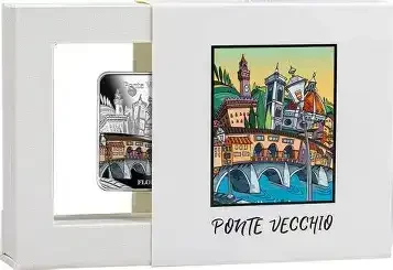 2021 - Ponte Vecchio Florence Proof Silver Coin 1000 Francs CFA Cameroon physical World Coins Mint of Poland