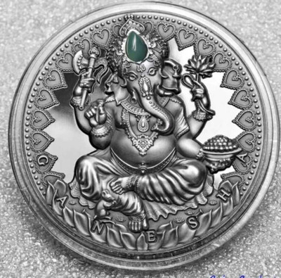 2019 Cameroon World Culture Ganesha - 2 oz physical Themes & Pop Culture Mint of Poland