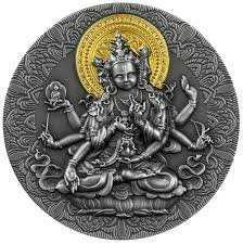 2020 - Ancient Buddha 2 oz Antique finish Silver Coin 2000 Francs CFA Cameroon physical Themes & Pop Culture Mint of Poland
