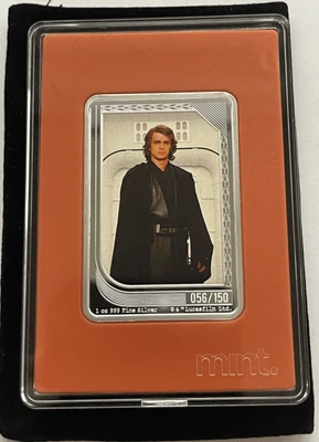 2023 Niue Star Wars Mint Trading Dark Anakin Skywalker 1 oz 999 Silver 56/150 physical Themes & Pop Culture New Zealand Mint