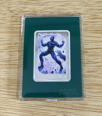 2023 mint Trading Coins Marvel Black Panther 125/250 worldwide 1oz physical Themes & Pop Culture New Zealand Mint