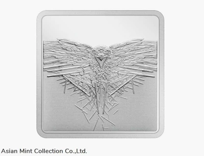 2022 - 1 Oz Silver Proof Coin - Game of ThronesT - Three Eyed Raven physical World Coins New Zealand Mint