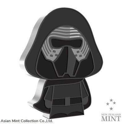 2021 Niue Star Wars Series Kylo Ren 1oz Silver Chibi Coin physical Themes & Pop Culture New Zealand Mint