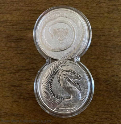 2020 SILVER 2x1oz GERMANIA BEASTS SERIES: FAFNIR GEMINUS (incl. COA) physical World Coins Germania Mint