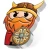 2022 Niue Chibi Warriors of the World Viking Shaped 1 oz Silver Coin