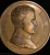 Napoleon Emperor and King Gilded Bronze Medal