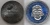 Star Wars Silver Death Star Coin Darth Vader Sci Fi Fantasy Old Vintage Retro UK