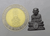 Somdej Luang Por Thuat, Wat Chang Hai, floating amulet, M.W.K., made of Nawaloha metal, commemorative item for the 50th birthday of His Royal Highness Crown Prince Maha Vajiralongkorn, consecrated at Wat Phra Sri in 2001, with original box.