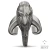 2023 $10 Niue Star Wars The Mandalorian Mythosaur Shaped 5 oz Silver Coin in Box