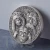 Three Wise Monkeys Life Quotes 1oz Antique finish Silver Coin 5 Cedis Ghana 2022