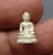 Phra Phuttha Nirantarai amulet, made of silver, commemorating Her Royal Highness Princess Maha Chakri Sirindhorn's birthday on Thai Heritage Conservation Day, Wat Ratchabophit (13 mm high), with original box, B.E. 2541 (1998).