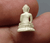 Phra Phuttha Nirantarai amulet, made of silver, commemorating Her Royal Highness Princess Maha Chakri Sirindhorn's birthday on Thai Heritage Conservation Day, Wat Ratchabophit (13 mm high), with original box, B.E. 2541 (1998).