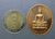 Phra Phuttha Navarat Bophit amulet, with the initials "Bhumibol Adulyadej" (Bhumibol Adulyadej Royal Emblem) on the reverse, made of copper, from Wat Tritotsathep, 2011 (B.E. 2554), with original case.