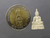 Phra Phuttha Chinnasri (Luang Pu Chakri Sirindhorn) amulet, made of silver, 21 mm tall, from Wat Bowonniwet Vihara, 2535 BE (1992 AD), with original box.