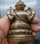 Ganesha statue, commemorating the 50th anniversary of Her Royal Highness Princess Maha Chakri Sirindhorn's birth, made of bronze, created by the Faculty of Archaeology, Silpakorn University, in 2005.