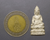 Phra Kring Phairi Phinash amulet, silver, 3 cm tall, Wat Bowonniwet Vihara, 2535 BE (1992 AD), with original box.