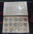 A complete set of 15 1-baht coin albums, green leather cover, from the Royal Thai Mint. Uncirculated (limited production).
