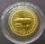 Copper zodiac coin, gold plated, Year of the Pig, 2007, minted by the Royal Thai Mint, uncirculated.