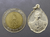 Commemorative coin of the 4th cycle of His Majesty King Rama X's birth, silver, 3 cm. high, year 2000