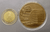 Commemorative coin for the opening of the new building of the Treasury Department, blackened copper, size 4 cm., year 1992, with leather box, rare.