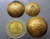 Complete set of ancient gambling den cup coins (Solas At Siao) copper with the seal of J.P.R.-Chochaipruk