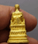 Statue of His Majesty King Bhumibol Adulyadej the Great, 60th Anniversary, polished silver, gold-plated, Wat Bowonniwet Vihara, 1997, with original box