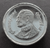 2 baht coin, circulated, year 2005, silver color, unused, UNC