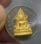 Phra Buddha Chinnarat, gold, first generation Police Department, "History" model, size 1.5 cm, year 2019, with original box