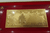 Commemorative gold plate for the 80th birthday anniversary of His Majesty King Rama IX, 2007, "99.79% gold type" with certificate and complete box.