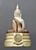 Phra Phutthasothon, model for building the Ubosot, made of three kings silver, consecrated at the Ubosot of Wat Sothon Wararam Worawihan in 1996, with original box.