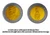 A set of 40 coins, 10 baht coins, circulated in 2018, the first year of the reign of King Rama X, unused.