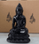 Phra Kring Pawares, 2nd edition, worship size, lap width 3 inches, bronze, blackened, commemorative item for the 80th birthday of Somdej Phra Yanasangwon, the Supreme Patriarch, Wat Bowonniwet Vihara, 1993, with original box from the temple.