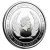 2022 - Antigua &amp; Barbuda $2 EC8 Coat of Arms 1oz Silver Proof Like
