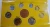 2007 - Circulating Coin Panel complete set Thailand, unused (6 coins), packed in panel and box.