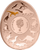2022 - Samoa 20cents Dinosaurs in Asia 3 Tarbosaurus Curved commemorative coin