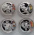 2008 China 10 Yuan Beijing Olympics Colorized Proof 4-Coin Set