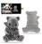 2024 Chad Panda Shaped High Relief 1 oz