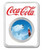 Coca-Cola® 1 oz Silver Polar Bear Colorized Round In TEP & Blue Velvet Gift Bag