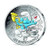 2020 - Coin of 10 euro silver colorized the postman smurf - 1/20