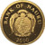 2010 NAURU - $5 IN 9999 GOLD (0.5G), PP - FRENCH GOLD INVESTMENT Rooster