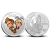 2023 - Belgium 5 Euro 85 Years Spirou & Fantasio Colored