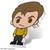 2021 Niue Chibi Star Trek CAPTAIN JAMES T KIRK 1 oz Silver Proof Coin physical Chibi New Zealand Mint