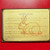 1975 6 Coin uncirculated set Lunar Year of the Rabbit - brown wallet