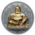 2017 - 2 Oz BLACK PROOF Silver $10 Palau LAUGHING BUDDHA High Relief Coin. physical World Coins No Show Mint
